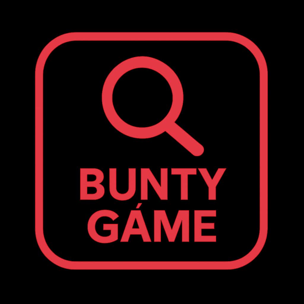 An icon representing Bunty Game resources with #ff0000 theme.