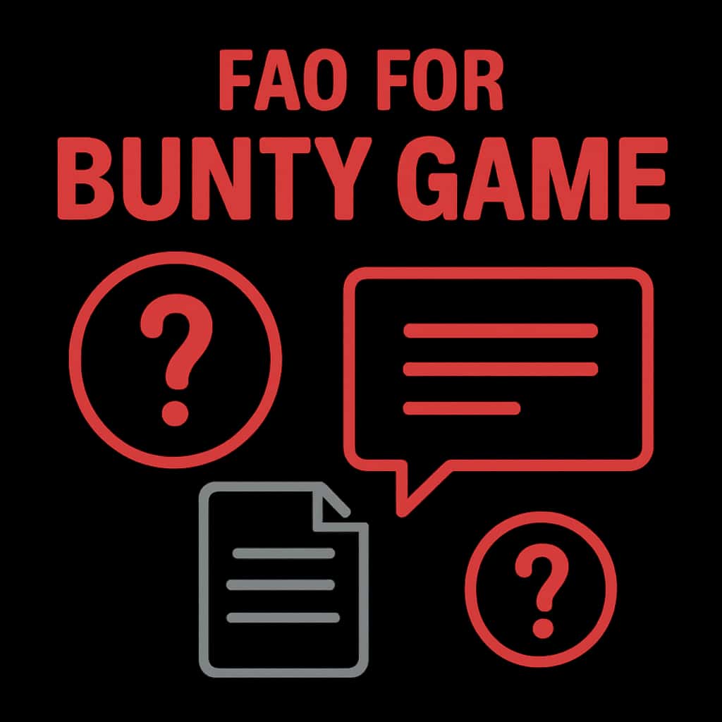 Diagram illustrating the FAQ for Bunty Game.