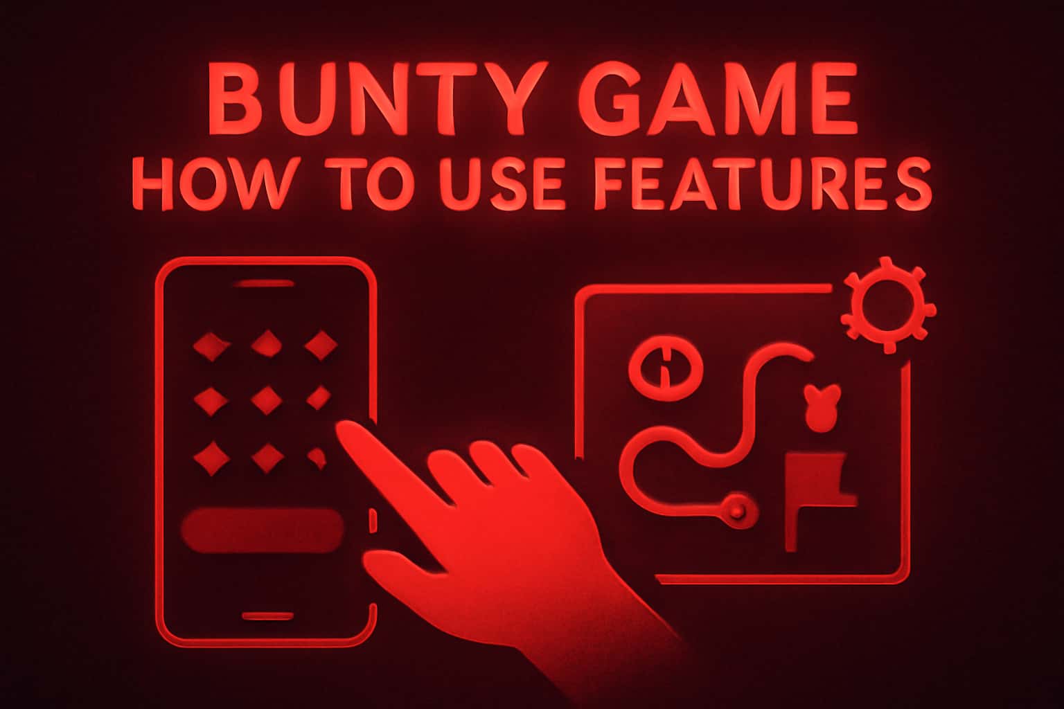 An informative scene depicting Bunty Game features.
