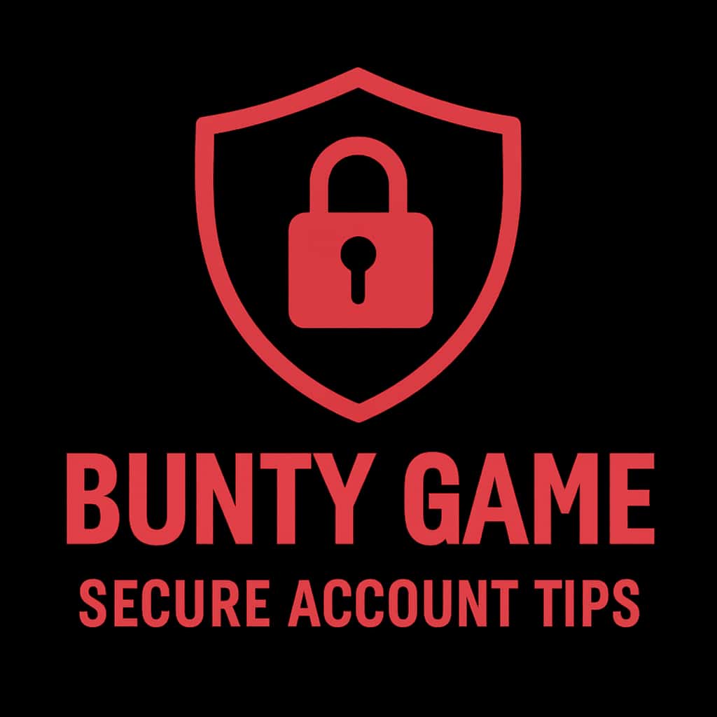 A badge representing secure Bunty Game account tips.