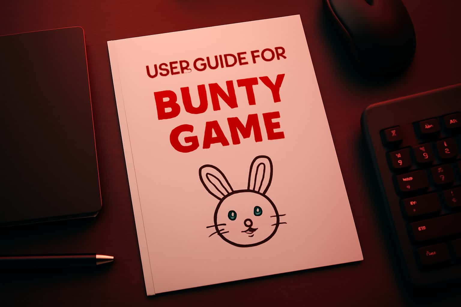 A clean and informative representation of the User Guide for Bunty Game.